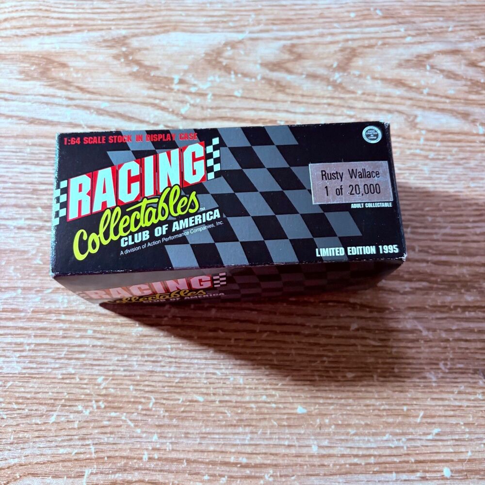 Action 1:64 Rusty Wallace Kodiak #27 Diecast Stock Car, Limited Edition 1995 #2